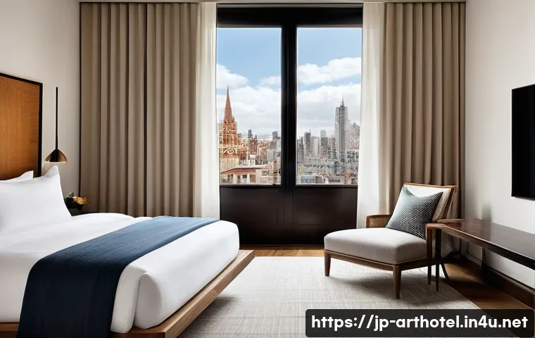 아트호텔 디자인 요소  조명 가구 등 관련 이미지 1